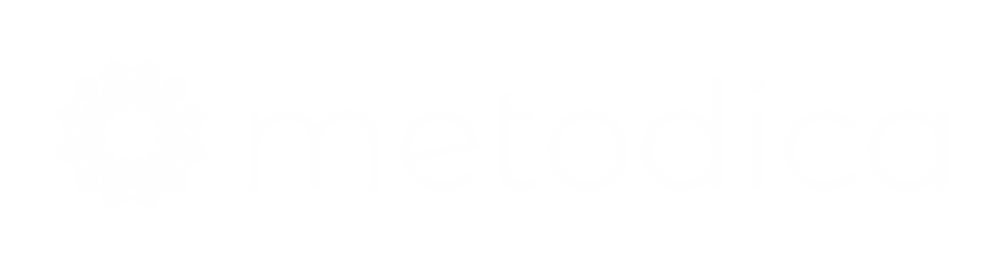 Logo Metodica poziome - white